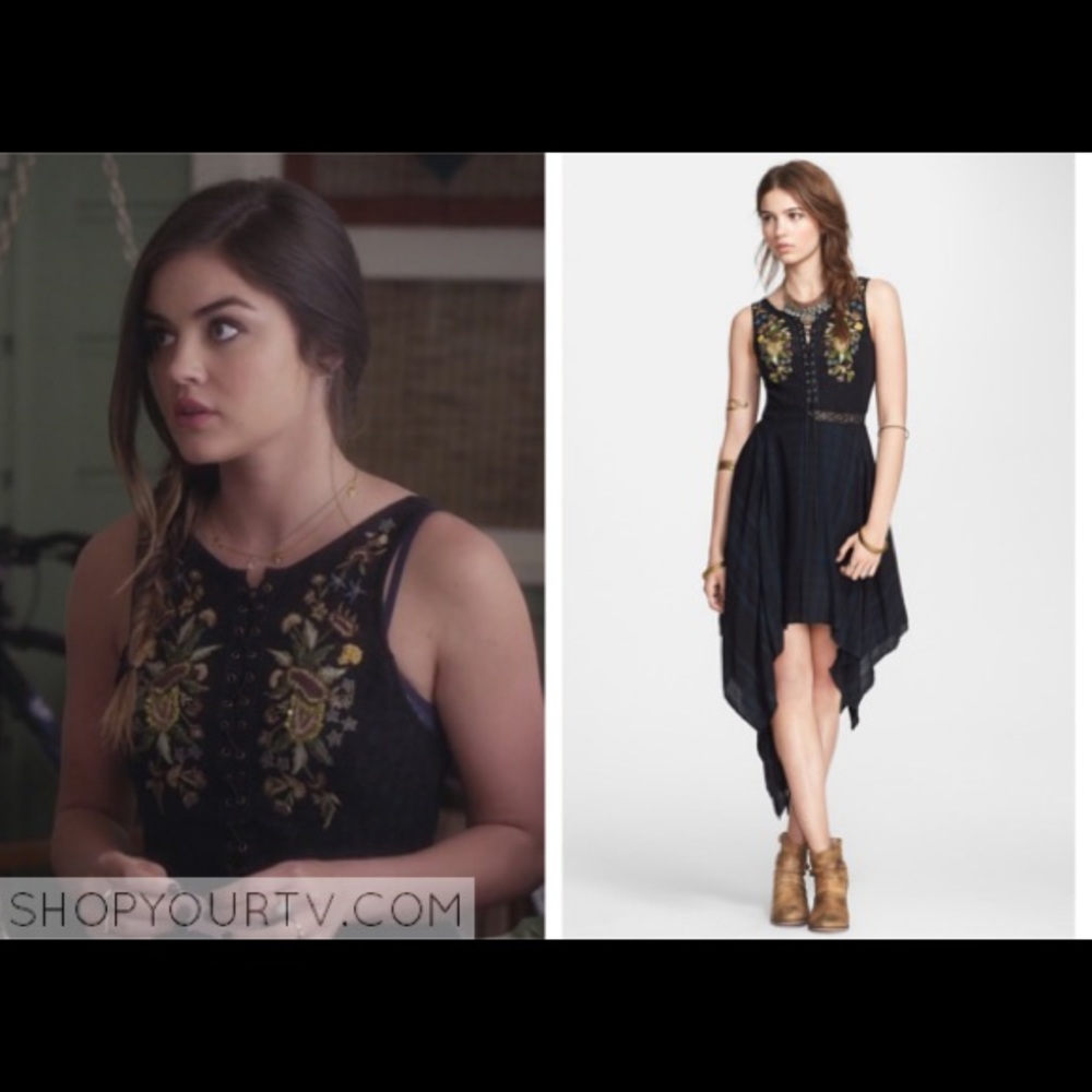 ASO Aria Montgomery Free People Lace Me Up dress